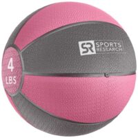 Sports Research Medicine Ball 4 lb - Pink
