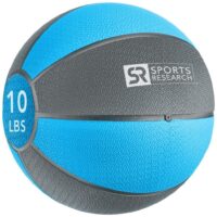 Sports Research Medicine Ball 10 lb - Blue