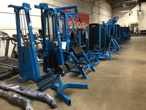 Blue Custom Color Frame for your strength equipment